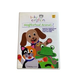 Baby Einstein Neighborhood Animals DVD Disney Kids Educational Music Video 2002